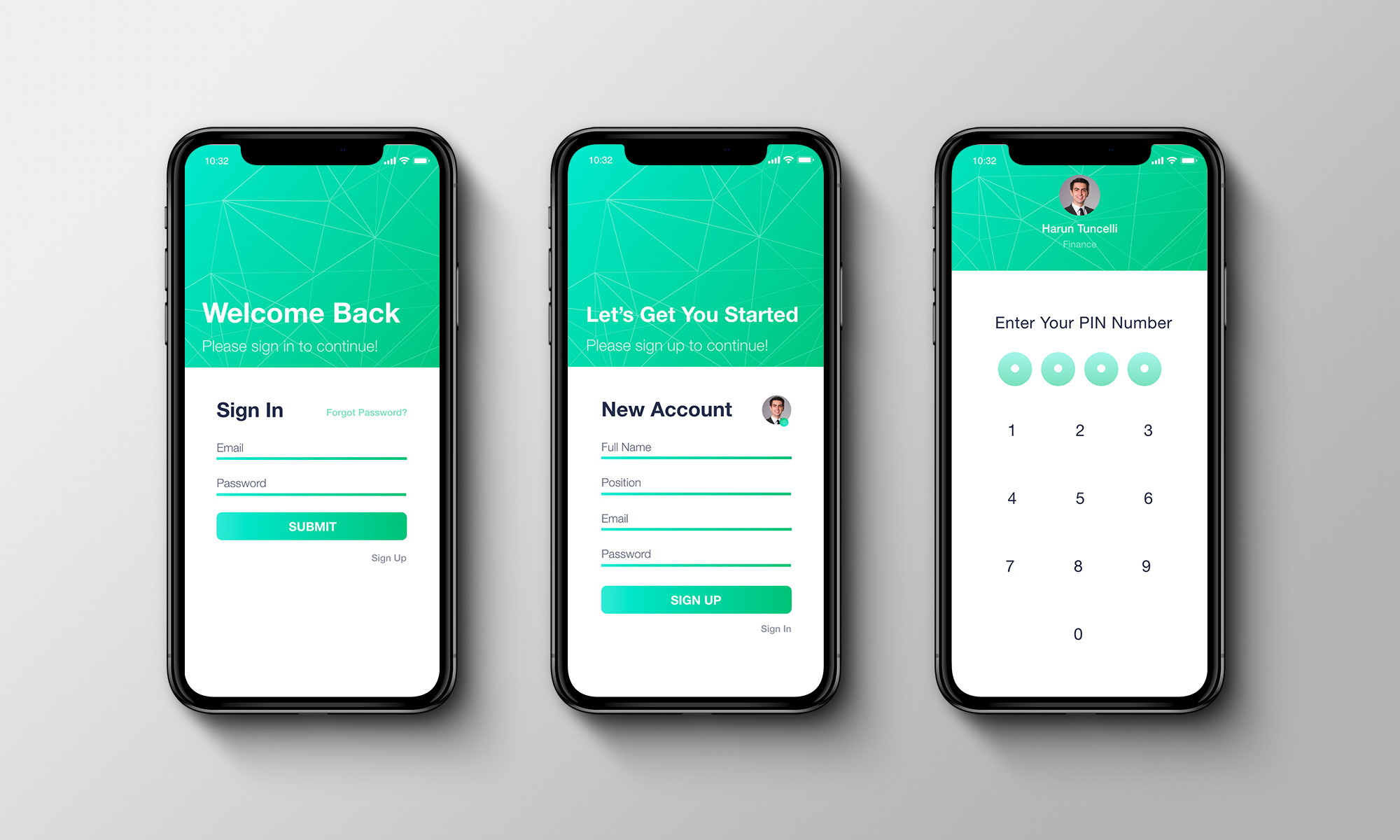 Personal Finance App Design